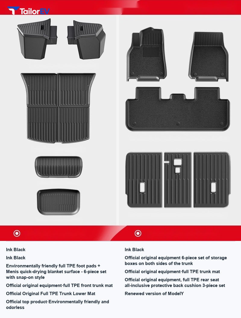 Dibo TPE Trunk Side Storage Box for Tesla Model 3/Y/Y L — product photo 19 | TailorEV — photo 26