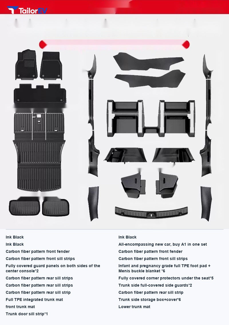 Dibo TPE Trunk Side Storage Box for Tesla Model 3/Y/Y L — product photo 25 | TailorEV — photo 32