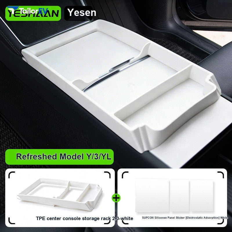 YESHAAN Center Console Organizer for Tesla Model 3/Y/Y L — product photo 9 | TailorEV — photo 16