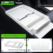 YESHAAN Center Console Organizer for Tesla Model 3/Y/Y L — product photo 9 | TailorEV