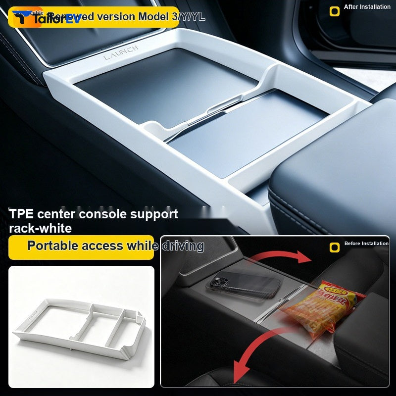 YESHAAN Center Console Organizer for Tesla Model 3/Y/Y L — product photo 12 | TailorEV — photo 19