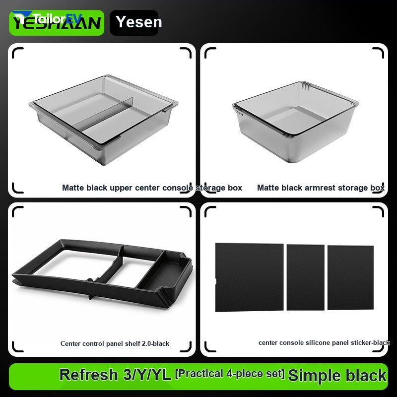 YESHAAN Center Console Organizer for Tesla Model 3/Y/Y L — product photo 19 | TailorEV — photo 26