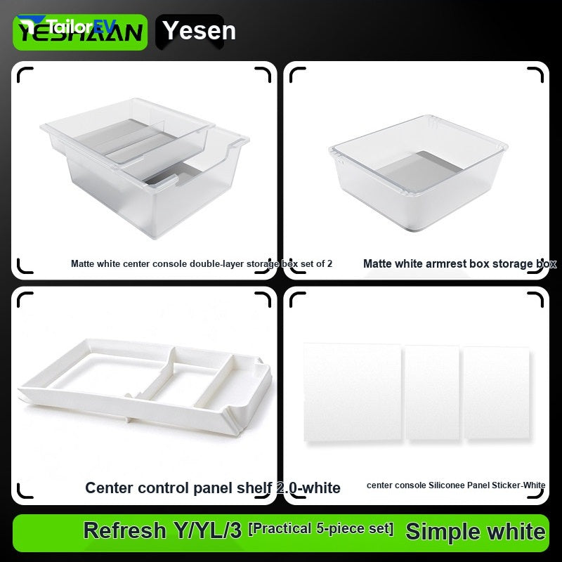 YESHAAN Center Console Organizer for Tesla Model 3/Y/Y L — product photo 20 | TailorEV — photo 27