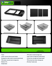 YESHAAN Center Console Organizer for Tesla Model 3/Y/Y L — product photo 23 | TailorEV