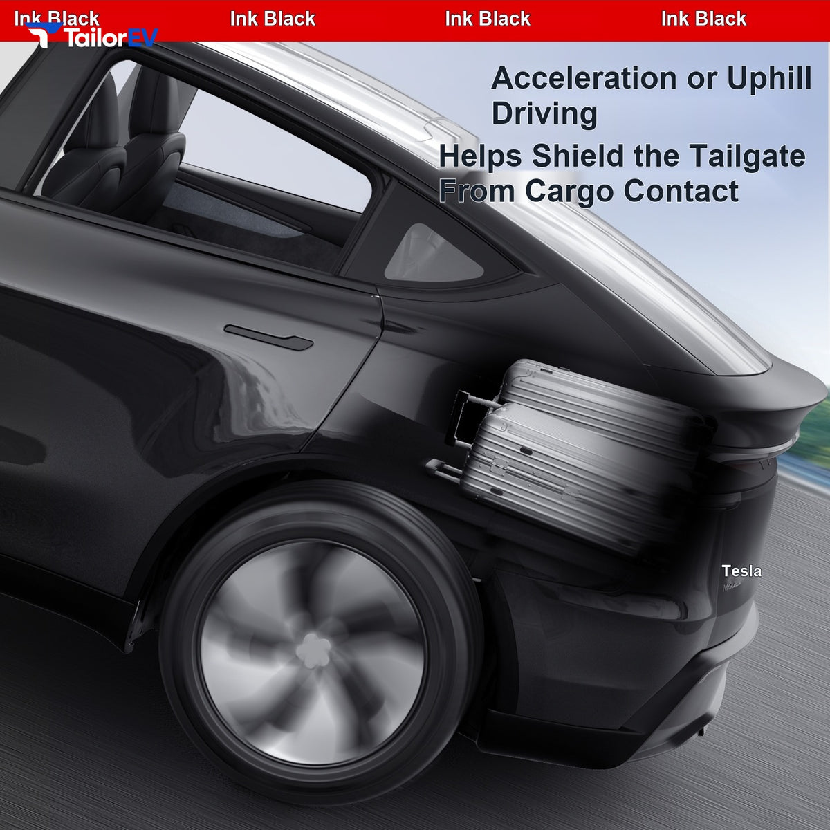 Dibo Tailgate Protector for Tesla Model 3/Y/Y L — product photo 5 | TailorEV — photo 7