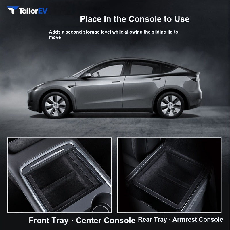 Chengke Center Console Tray for Tesla Model 3/Y/Y L — product photo 2 | TailorEV — photo 4