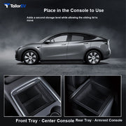 Chengke Center Console Tray for Tesla Model 3/Y/Y L — product photo 2 | TailorEV