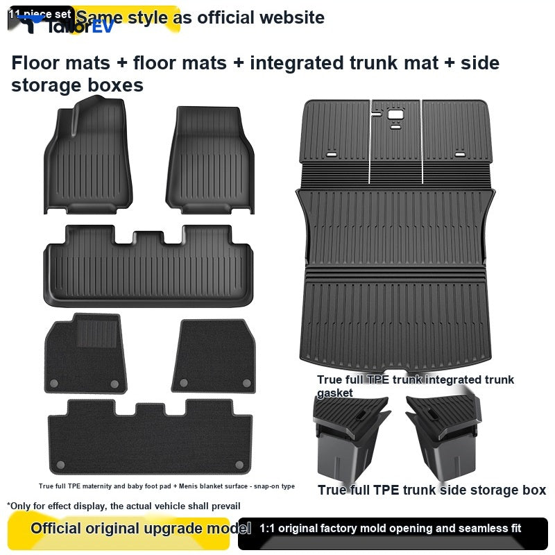 Shuo Yu TPE Trunk Mat Set for Tesla Model 3/Y/Y L — product photo 2 | TailorEV — photo 9