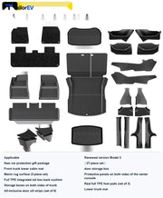 Shuo Yu TPE Trunk Mat Set for Tesla Model 3/Y/Y L — product photo 23 | TailorEV