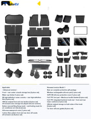 Shuo Yu TPE Trunk Mat Set for Tesla Model 3/Y/Y L — product photo 24 | TailorEV