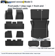 Shuo Yu TPE Trunk Mat Set for Tesla Model 3/Y/Y L — product photo 27 | TailorEV