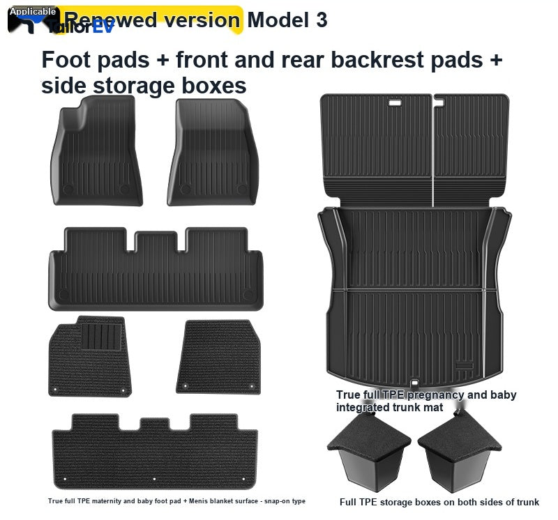 Shuo Yu TPE Trunk Mat Set for Tesla Model 3/Y/Y L — product photo 30 | TailorEV — photo 37