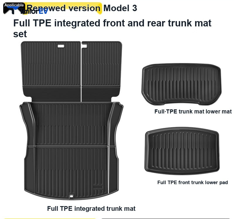 Shuo Yu TPE Trunk Mat Set for Tesla Model 3/Y/Y L — product photo 35 | TailorEV — photo 42