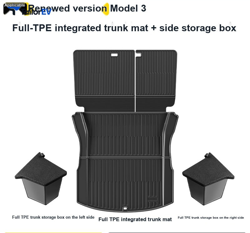 Shuo Yu TPE Trunk Mat Set for Tesla Model 3/Y/Y L — product photo 36 | TailorEV — photo 43