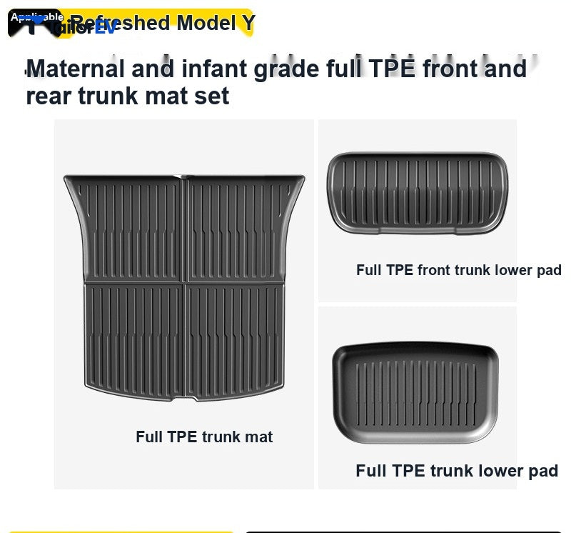 Shuo Yu TPE Trunk Mat Set for Tesla Model 3/Y/Y L — product photo 43 | TailorEV — photo 50
