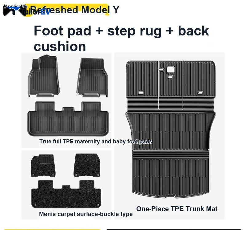 Shuo Yu TPE Trunk Mat Set for Tesla Model 3/Y/Y L — product photo 46 | TailorEV — photo 53