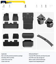 Shuo Yu TPE Trunk Mat Set for Tesla Model 3/Y/Y L — product photo 52 | TailorEV