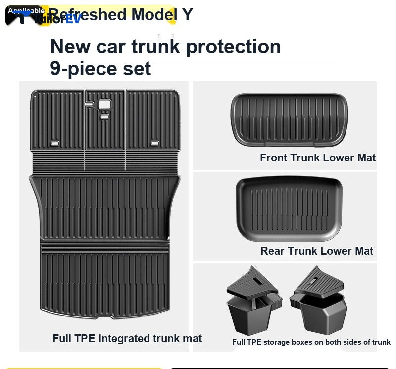 Shuo Yu TPE Trunk Mat Set for Tesla Model 3/Y/Y L — product photo 56 | TailorEV — photo 63
