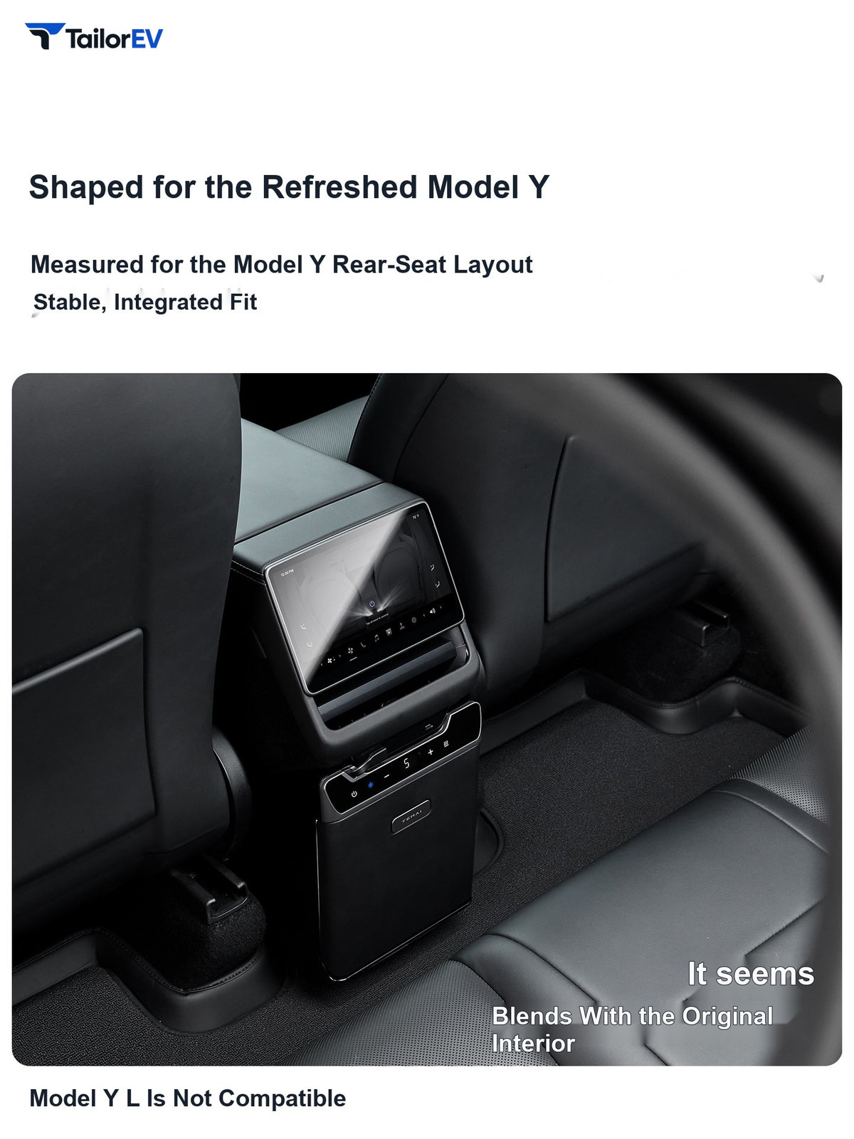 TEMAI Rear-Seat Cooler & Warmer for 2025–2026 Tesla Model Y — product photo 4 | TailorEV — photo 5