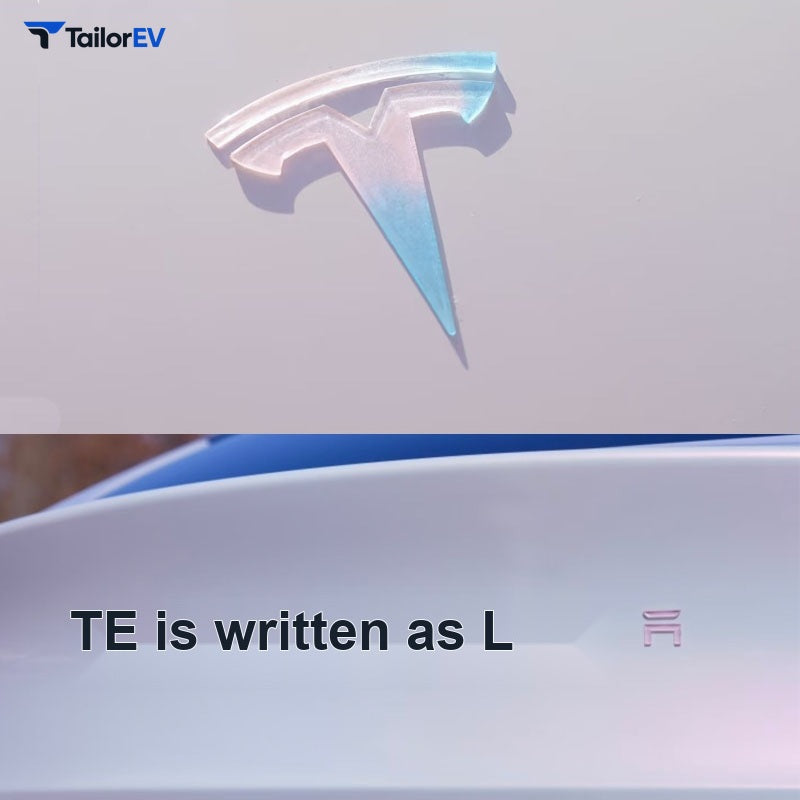 Aileen Gradient Emblem Compatible with Tesla Model 3/Y — product photo 3 | TailorEV — photo 7
