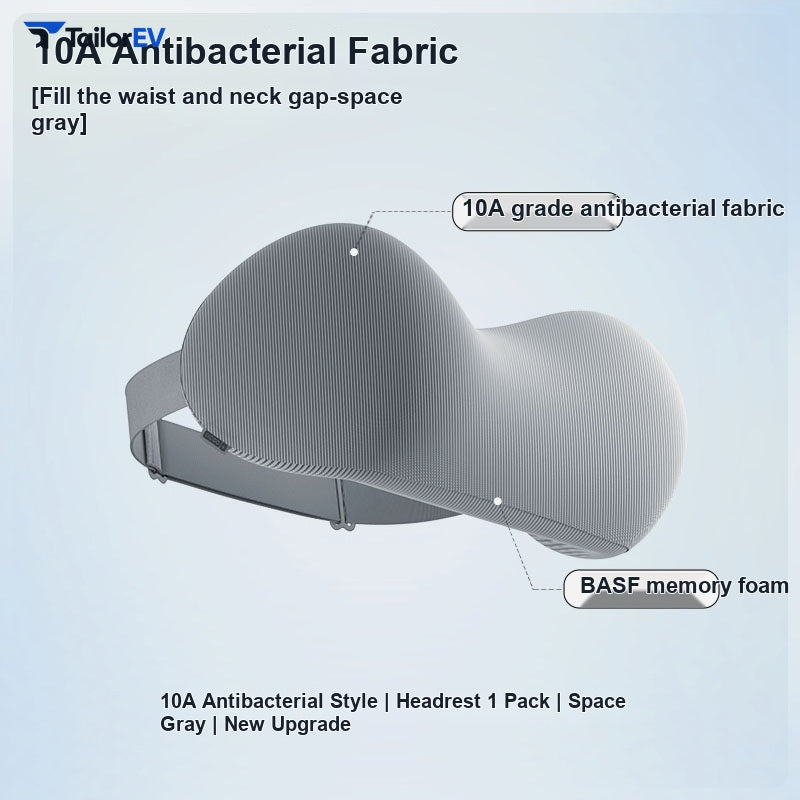 CICIDO Memory Foam Car Neck & Lumbar Pillow — product photo 1 | TailorEV — photo 6
