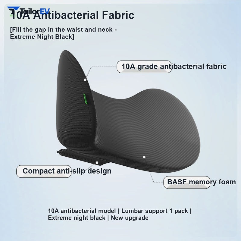 CICIDO Memory Foam Car Neck & Lumbar Pillow — product photo 6 | TailorEV — photo 11