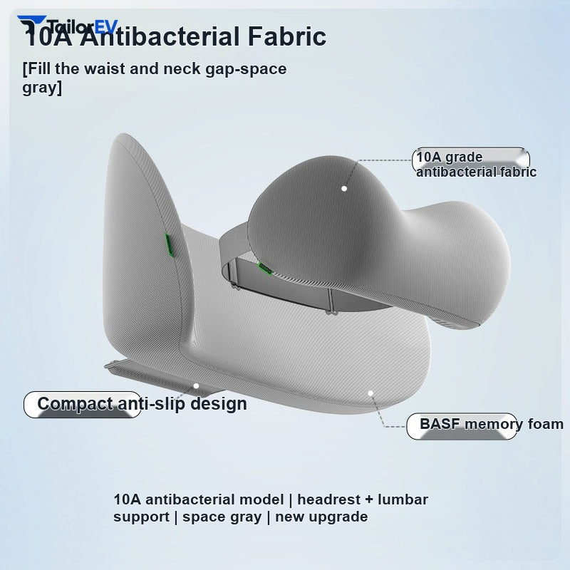 CICIDO Memory Foam Car Neck & Lumbar Pillow — product photo 13 | TailorEV — photo 18