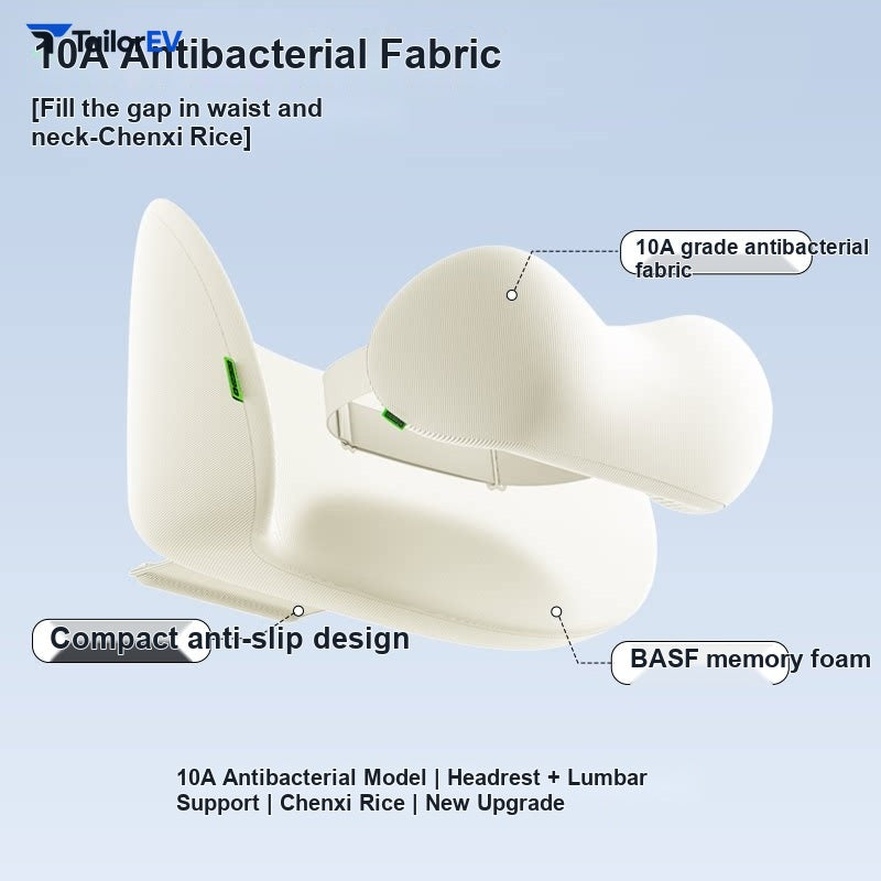 CICIDO Memory Foam Car Neck & Lumbar Pillow — product photo 14 | TailorEV — photo 19