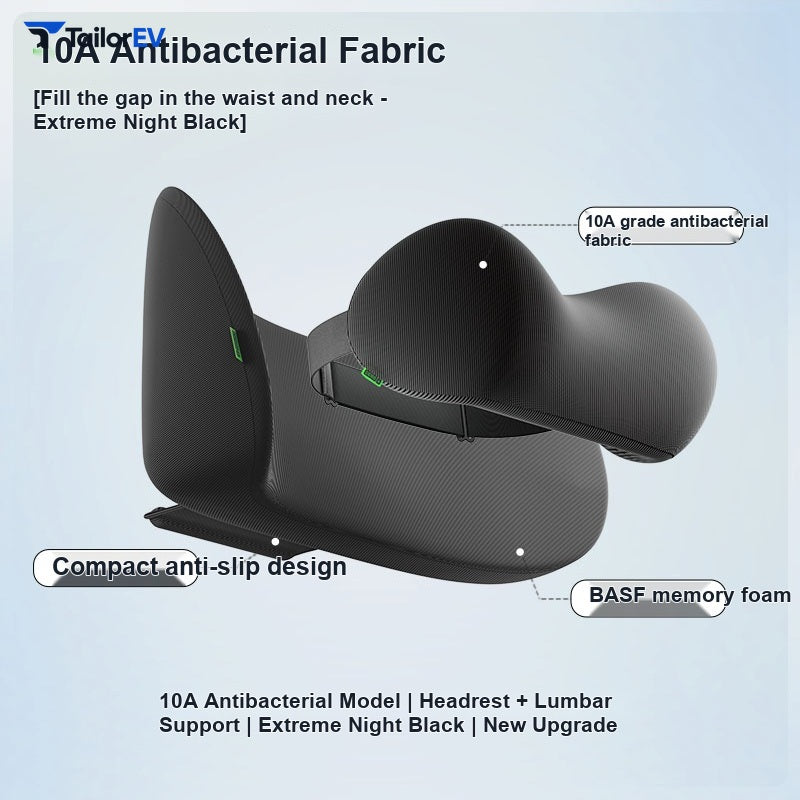 CICIDO Memory Foam Car Neck & Lumbar Pillow — product photo 15 | TailorEV — photo 20