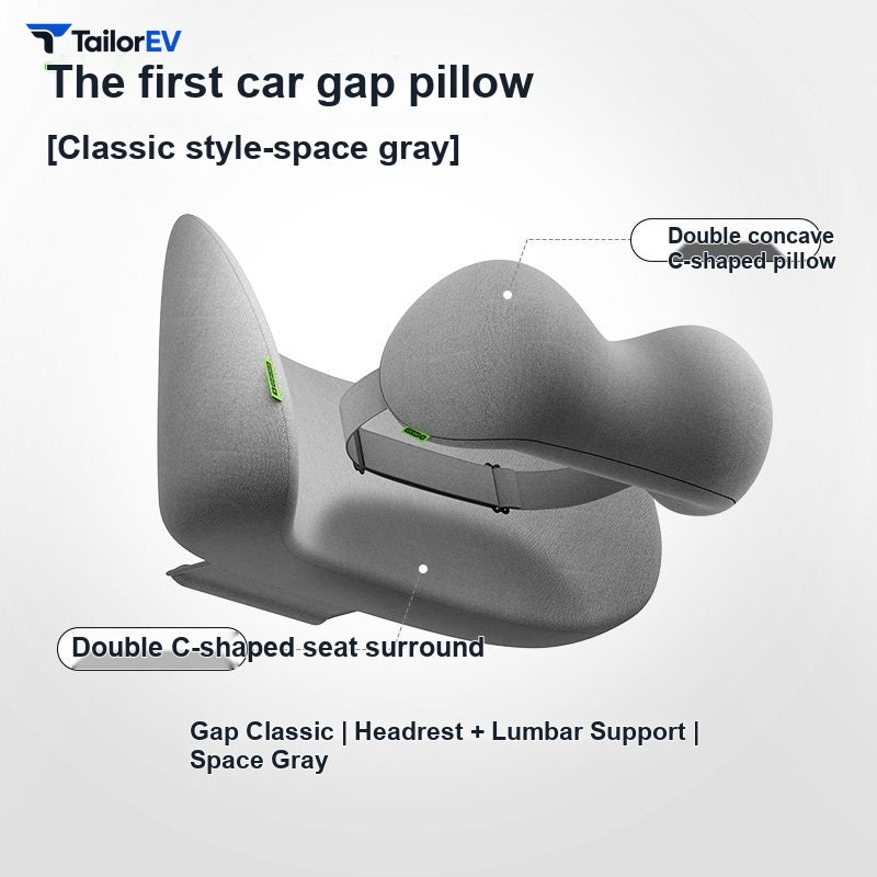 CICIDO Memory Foam Car Neck & Lumbar Pillow — product photo 18 | TailorEV — photo 23