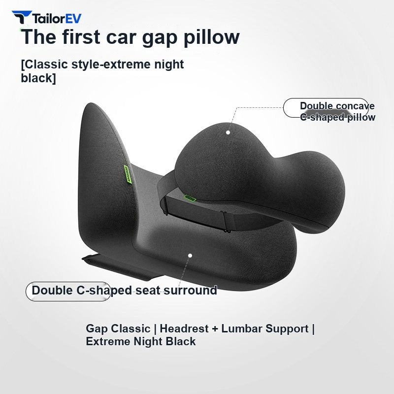 CICIDO Memory Foam Car Neck & Lumbar Pillow — product photo 21 | TailorEV — photo 26