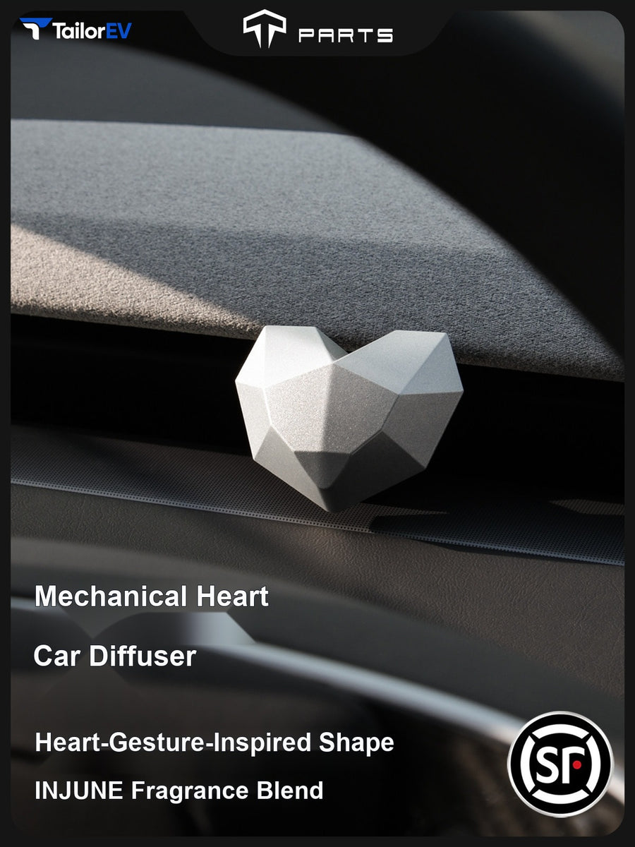 TPARTS Mechanical Heart Car Diffuser Compatible with Tesla