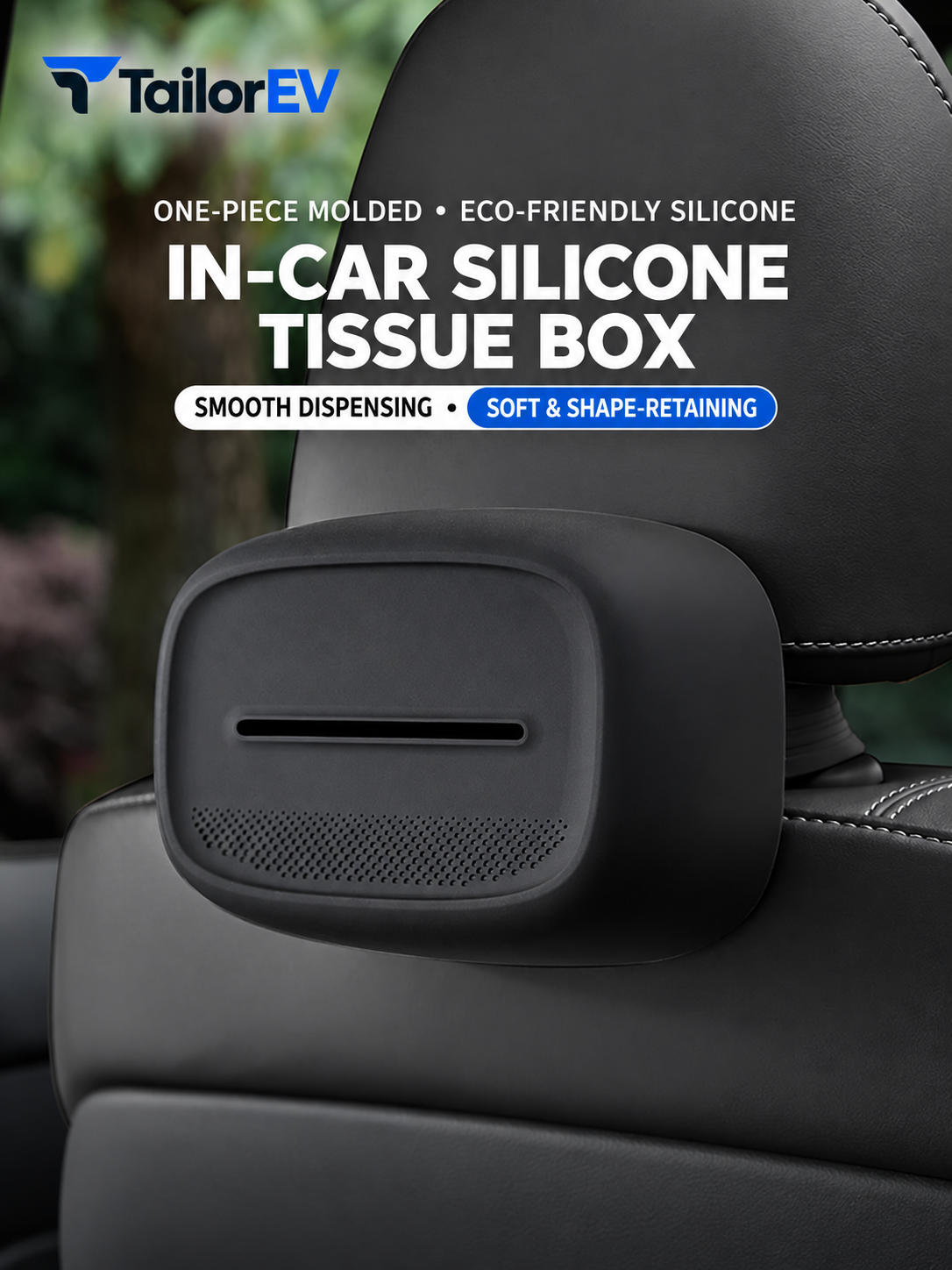In-Car Silicone Tissue Box main image 1 — photo 2