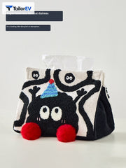 Textured Dog Tissue Box Cover main image 2