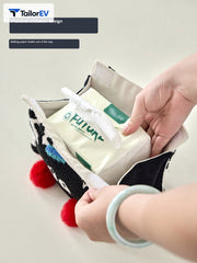 Textured Dog Tissue Box Cover main image 4