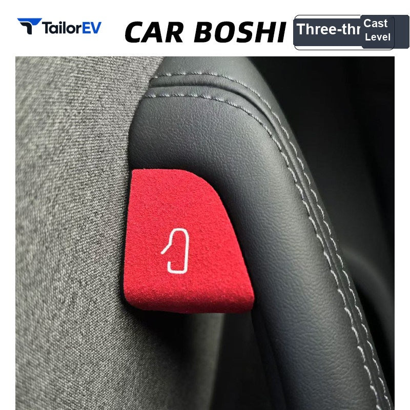 Tesla Door-Open Button Decal Set