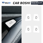 Tesla Door-Open Button Decal Set sku image 5