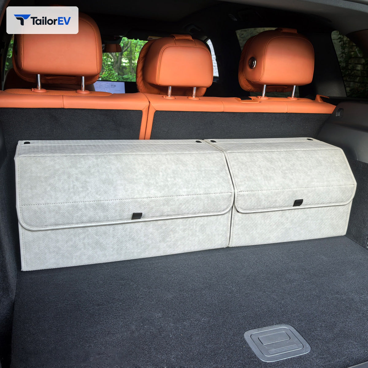 Magnetic Suede-Look Trunk Storage Box main image 1 — photo 2