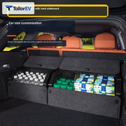 Magnetic Suede-Look Trunk Storage Box main image 2