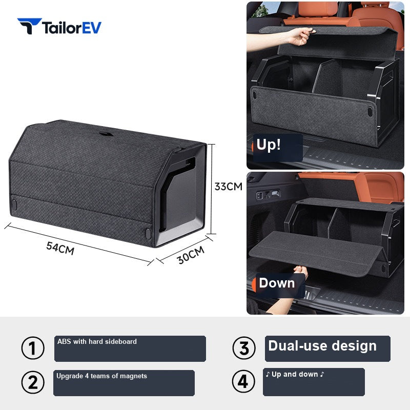 Magnetic Suede-Look Trunk Storage Box sku image 7 — photo 13
