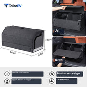Magnetic Suede-Look Trunk Storage Box sku image 7
