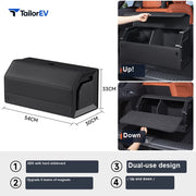 Magnetic Suede-Look Trunk Storage Box sku image 8