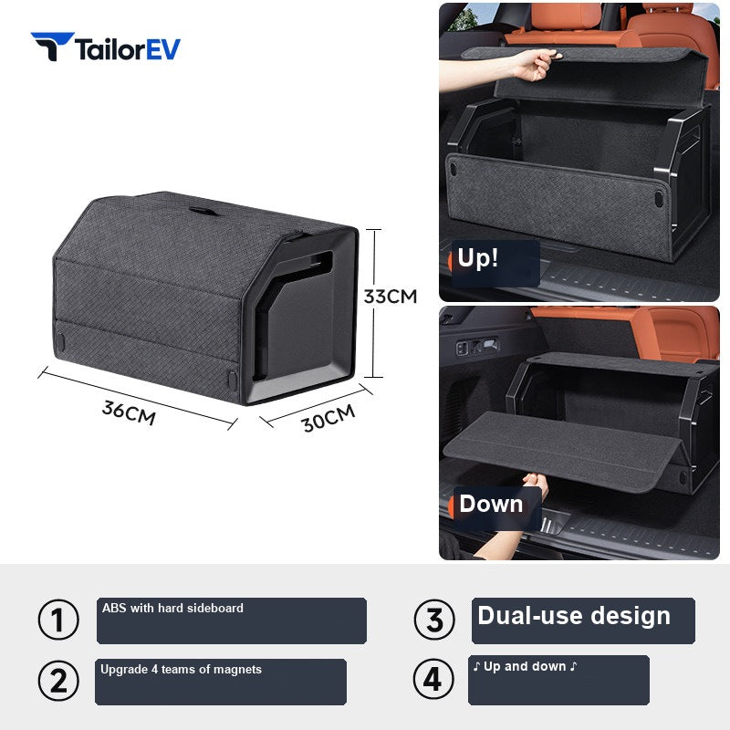 Magnetic Suede-Look Trunk Storage Box sku image 17 — photo 23