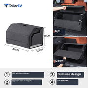 Magnetic Suede-Look Trunk Storage Box sku image 17