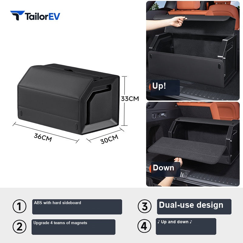 Magnetic Suede-Look Trunk Storage Box sku image 18 — photo 24