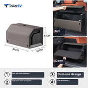 Magnetic Suede-Look Trunk Storage Box sku image 19