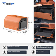 Magnetic Suede-Look Trunk Storage Box sku image 20