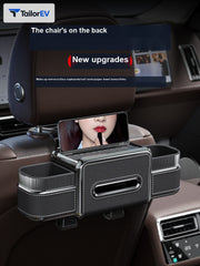 Multifunction Seatback Organizer with Tissue & Cup Holders main image 2