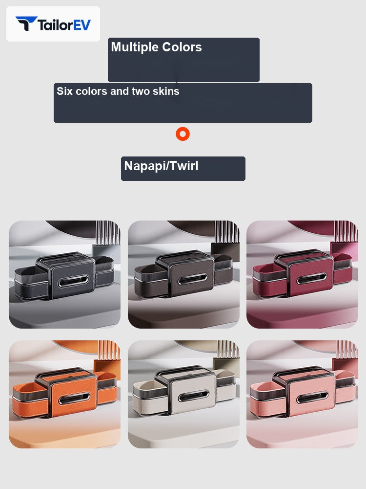 Multifunction Seatback Organizer with Tissue & Cup Holders main image 5 — photo 6