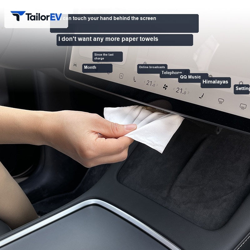 Hidden Hanging Tissue Holder for Tesla main image 1 — photo 2